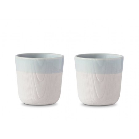 Tasse Cloud - MU - Blanche / Bleu Ciel x2