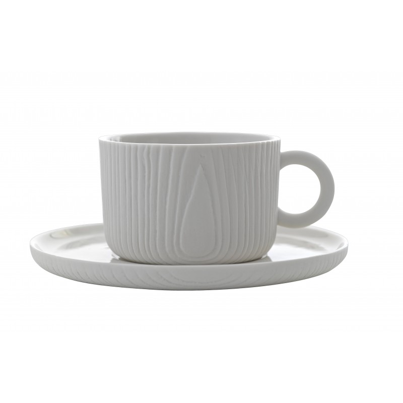 Tasse et Soucoupe - MU - Blanche