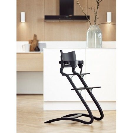 Chaise Haute - LEANDER - Hêtre Noir