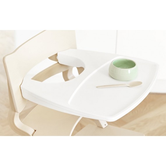 Tablette pour Chaise Haute - LEANDER - Blanche