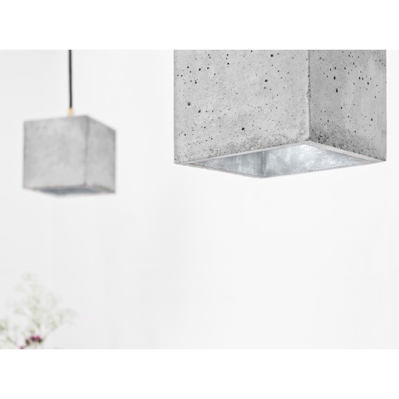 Suspension - B1 - Béton Gris - Argent