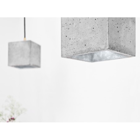 Suspension - B1 - Béton Gris - Argent