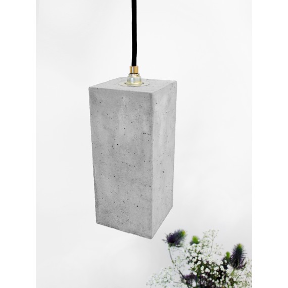 Suspension - B2 - Béton Gris - Argent