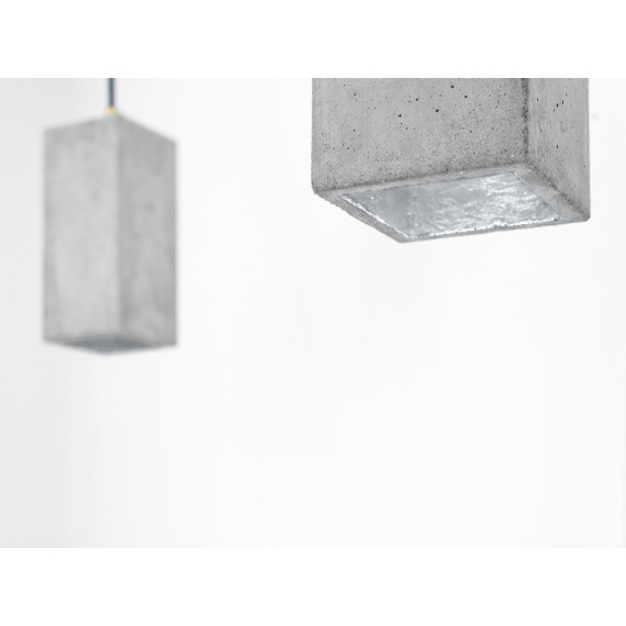 Suspension - B2 - Béton Gris - Argent