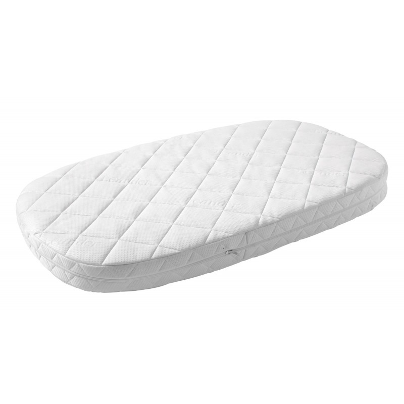 Matelas pour Lit Bébé - LEANDER - Blanc