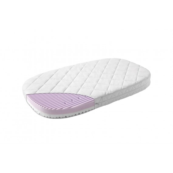 Matelas pour Lit Bébé - LEANDER - Blanc