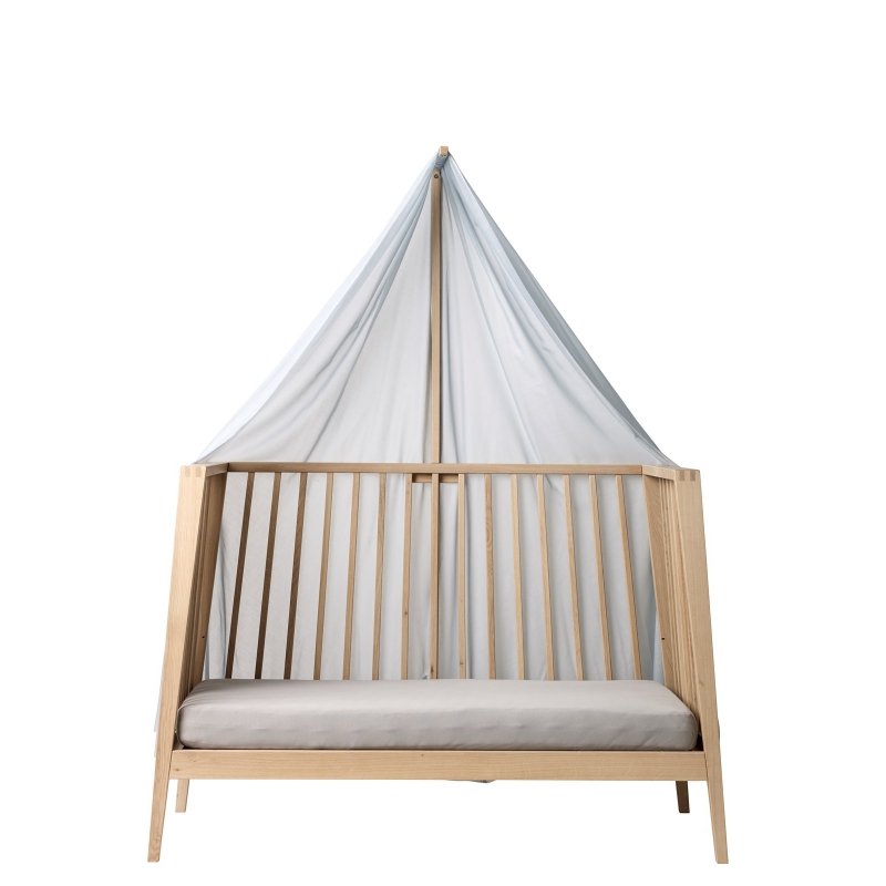 Voile Lit Bebe Linea Bleu Pale Voile Lit Bebe Linea Bleu Pale