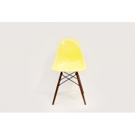 Chaise Eames DSW Herman Miller - Jaune Citron