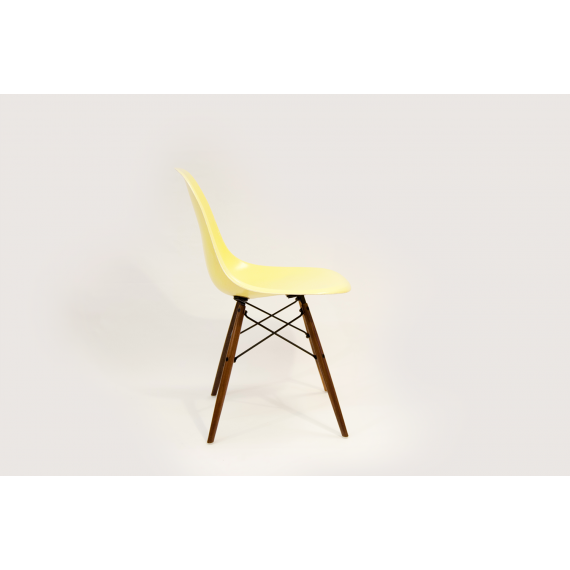 Chaise Eames DSW Herman Miller - Jaune Citron