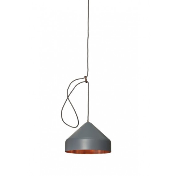 Suspension - LLOOP - Cuivre - Gris