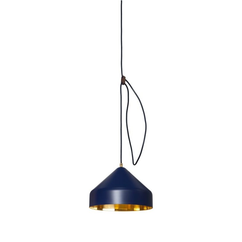 Suspension - LLOOP - Laiton - Bleu