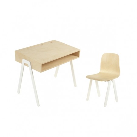 Chaise Enfant Small - IN2WOOD - Blanc