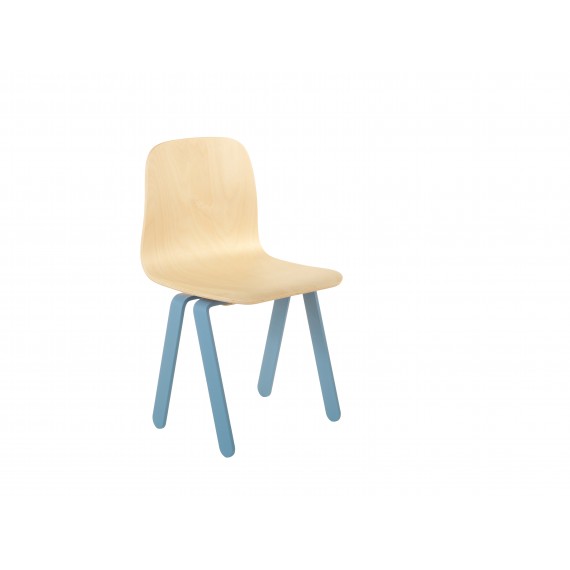 Chaise Enfant Small - IN2WOOD - Bleue