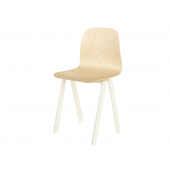 Chaise Enfant Large - IN2WOOD - Blanc