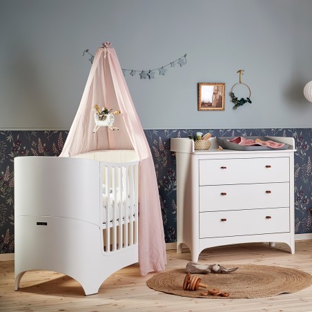 Commode bébé et enfant en bois massif design Linea - Leander