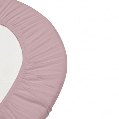 Drap Housse pour Lit Junior - LEANDER - Rose x2