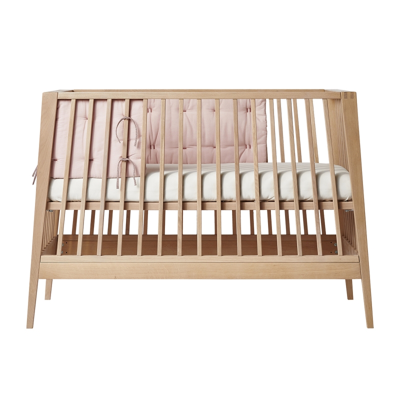 Tour De Lit Bebe Linea Rose Pale Medium