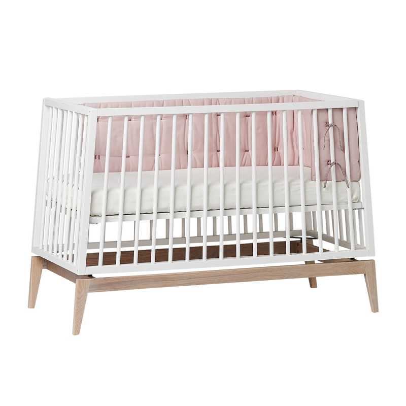 Tour De Lit Bebe Linea Rose Pale Medium