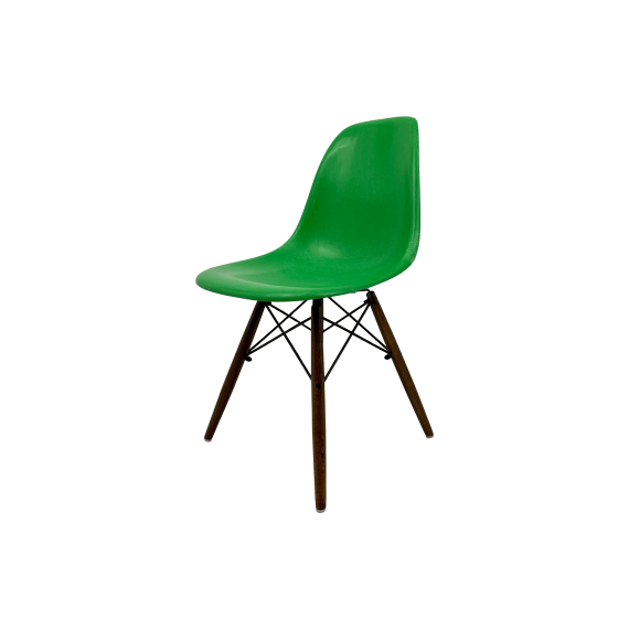 Chaise Eames DSW Herman Miller - Vert Cadmium Atelierplume