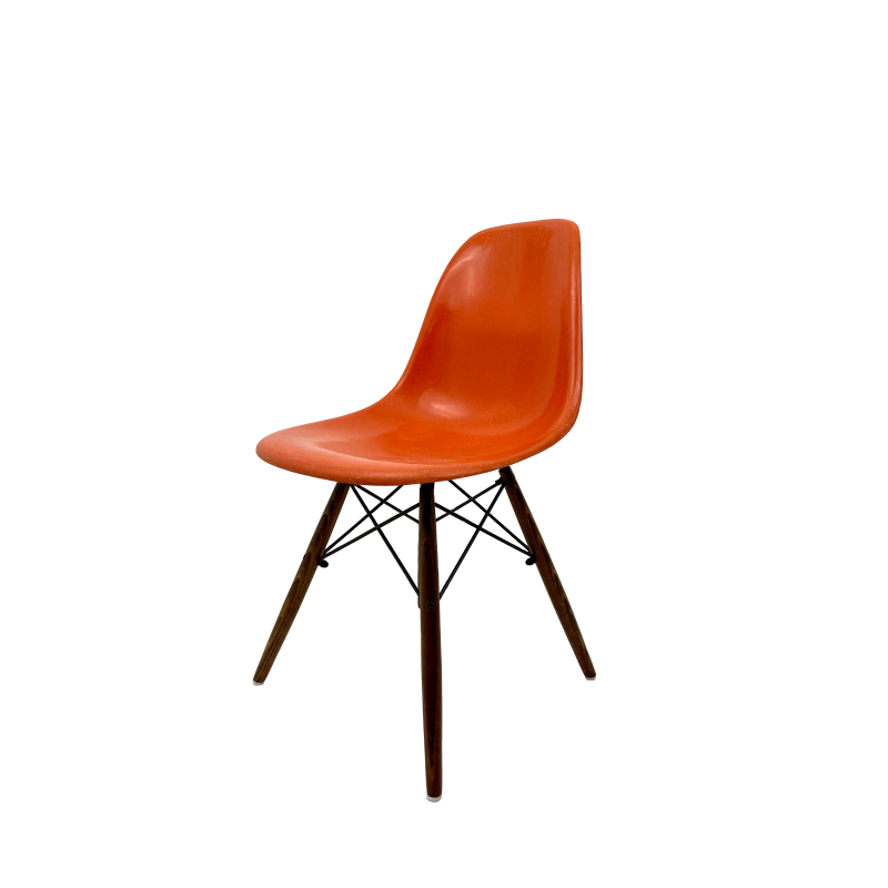 Chaise Eames DSW Herman Miller - Orange Atelierplume