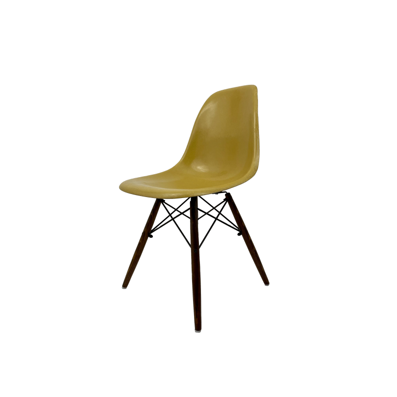 Chaise Eames DSW Herman Miller - Ochre Light Atelierplume