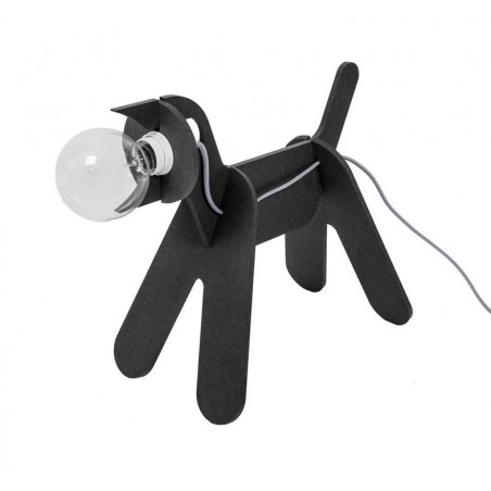 Lampe - GET OUT - Chien - Noir