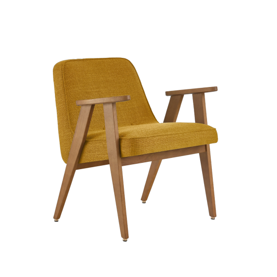 Fauteuil - 366 - Jaune Moutarde - Tissu Coco Atelierplume