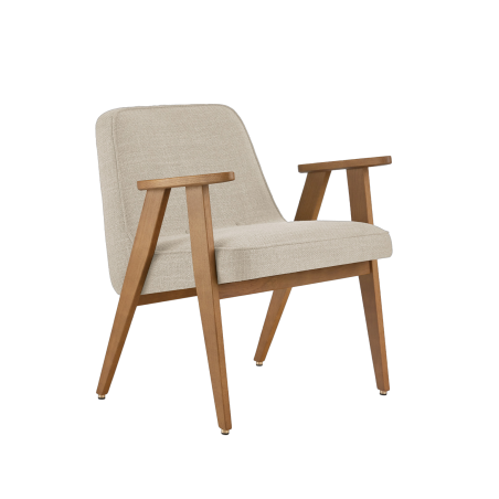 Fauteuil - 366 - Crême - Tissu Coco Atelierplume