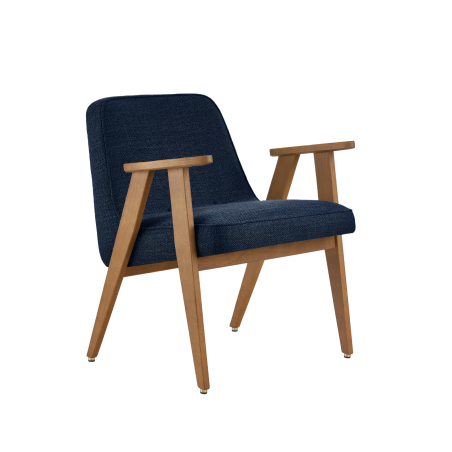 Fauteuil - 366 - Bleu indigo - Tissu Coco Atelierplume