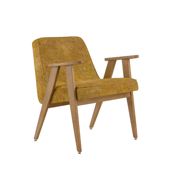 Fauteuil - 366 - Jaune Moutarde - Tissu Marble Atelierplume