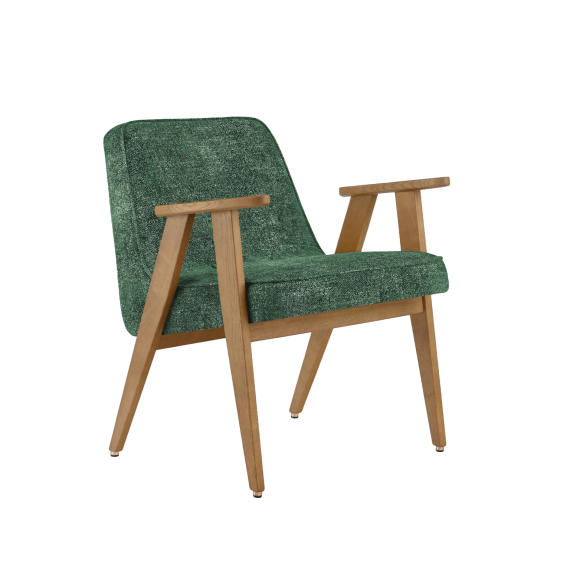 Fauteuil - 366 - Vert bouteille - Tissu Marble Atelierplume