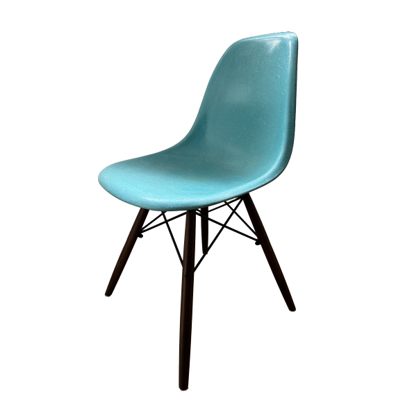 Chaise Eames DSW Herman Miller - Turquoise Atelierplume