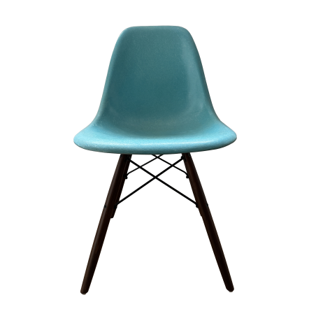 Chaise Eames DSW Herman Miller - Turquoise Atelierplume