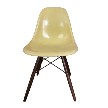 Chaise Eames DSW Herman Miller - Jaune Citron
