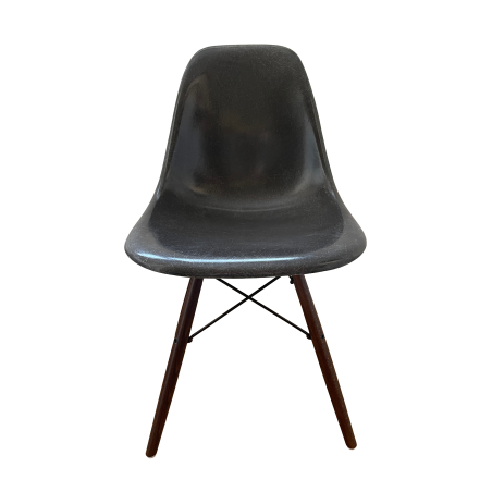 Chaise Eames DSW Herman Miller - Noire
