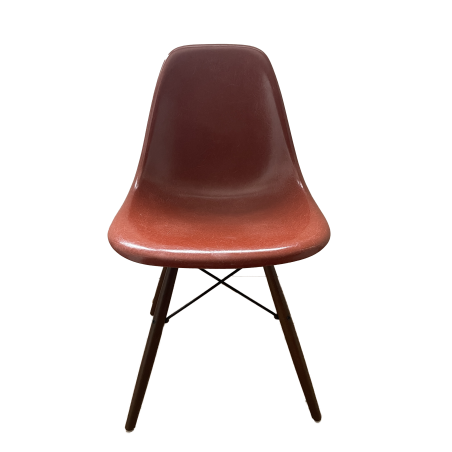 Chaise Eames DSW Herman Miller - Terracotta