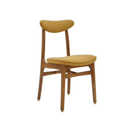Chaise - 200-190 - Jaune Moutarde - Tissu Boucle